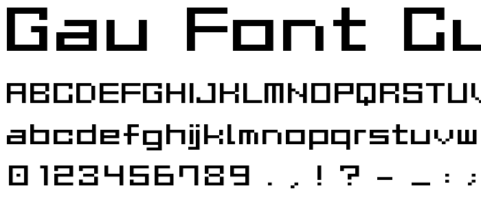 GAU_font_cube_R font