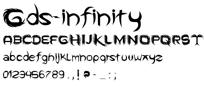 GDS Infinity font