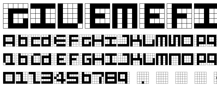 GiveMeFiveB font