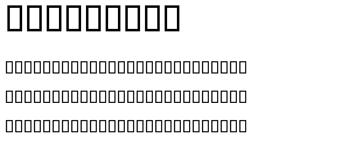 Globatec1 font