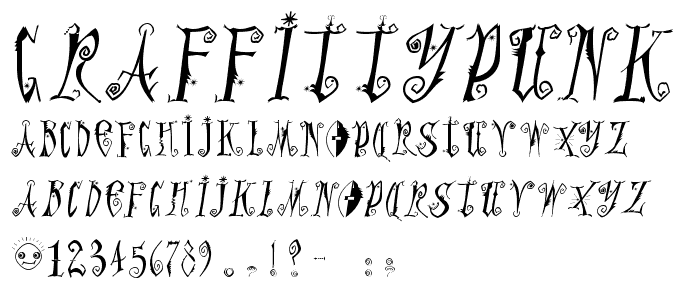 GrafFittyPunk font