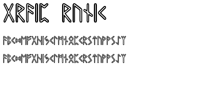 Graip Runic font