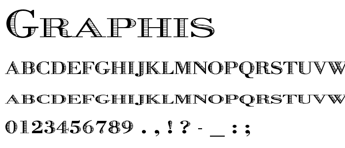 Graphis font