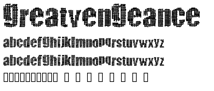 GreatVengeance font