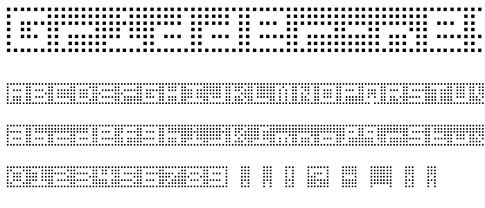 Gridder NEG font