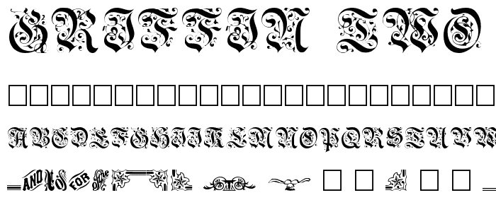 GriffinTwo font