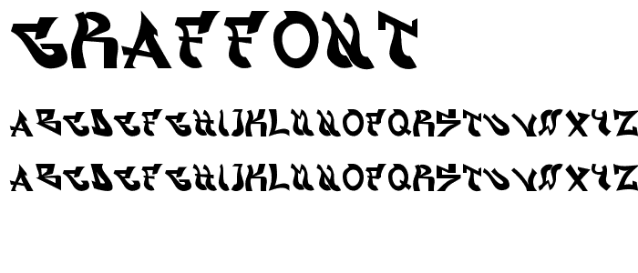 graffont font