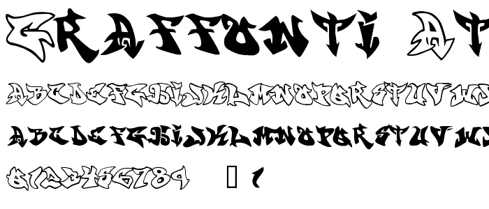 graffonti_atomic_bomb font
