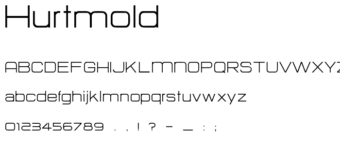 HURTMOLD_ font