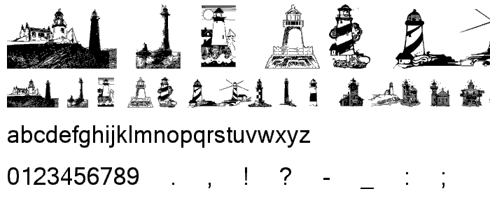 Harbour Lights font