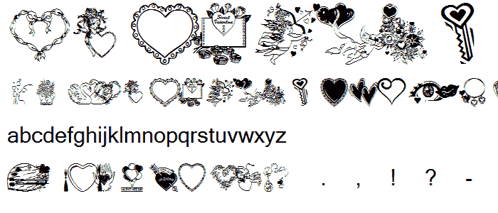 Heart  Soul font