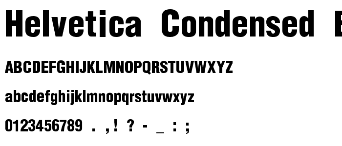 Helvetica Condensed Black Fonts Download Free Fonts Download Free Fonts ...