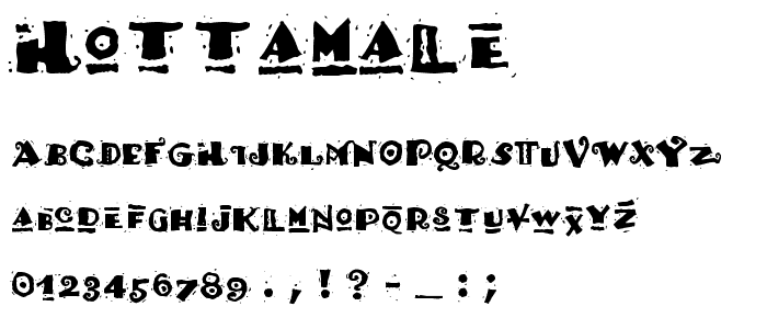 HotTamale font