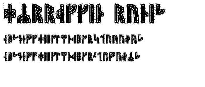 Hyrrokkin Runic font