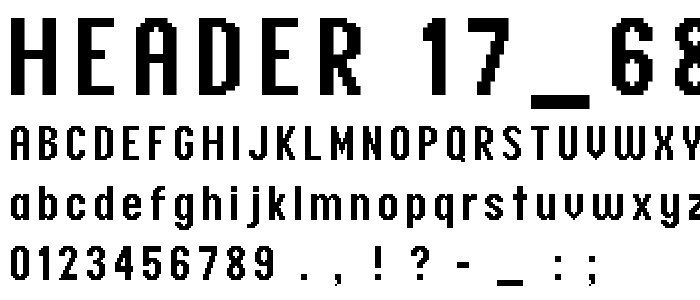 header 17_68 font