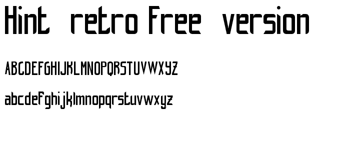 hint-retro_free-version police