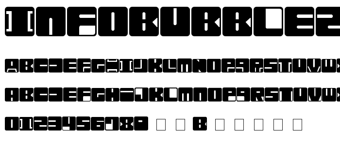 Infobubble2 font