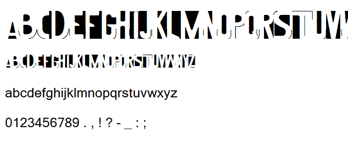 imprint font