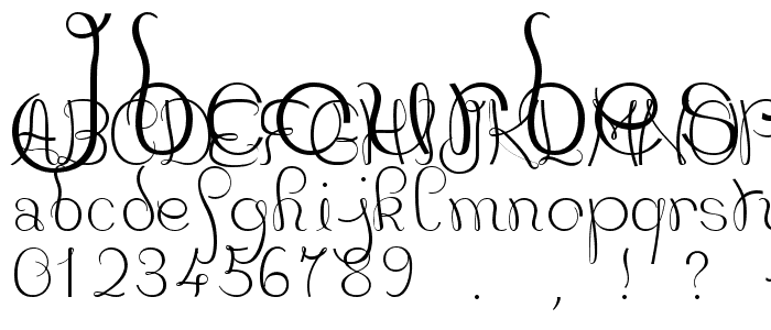 JBCourbes-Regular font