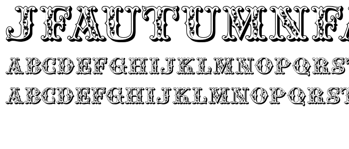 JFAutumnFair font