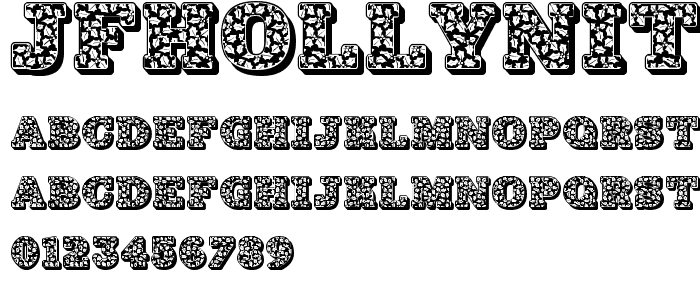 JFHollyNites font