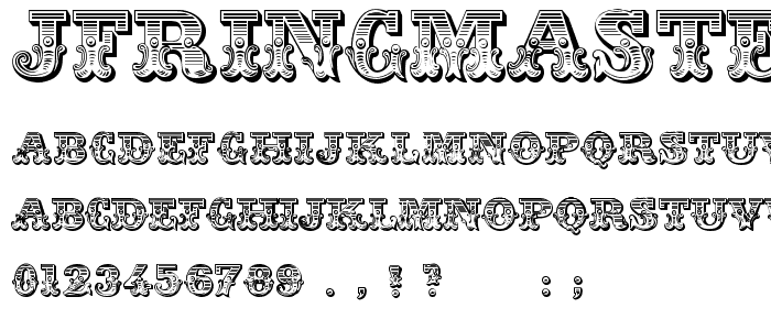 JFRingmaster font
