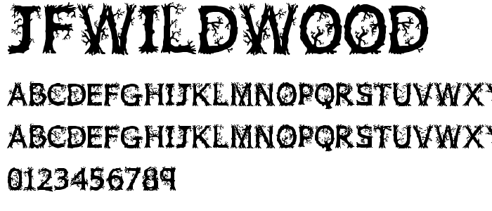 JFWildWood font