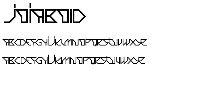 JOIABold font