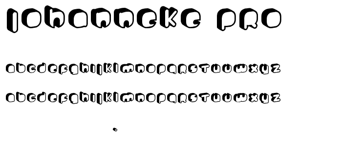 Johanneke Pro font