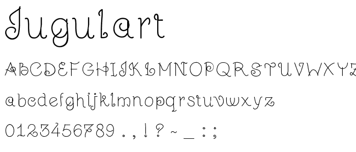 JuGulart font