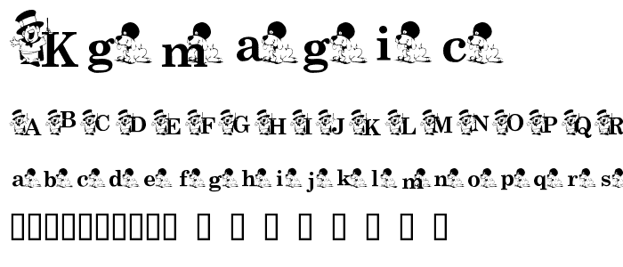 KGMAGIC font