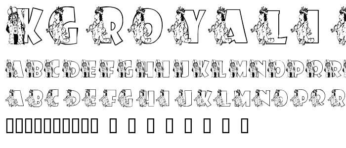 KGROYALITY font