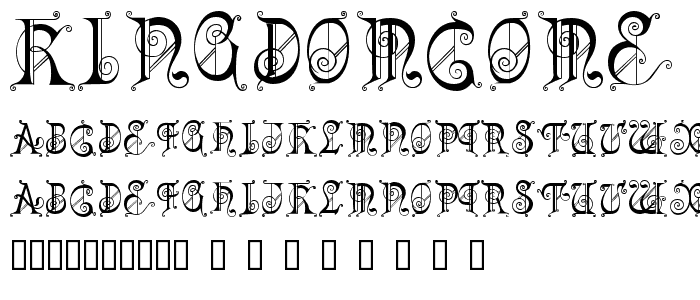 KingdomCome font