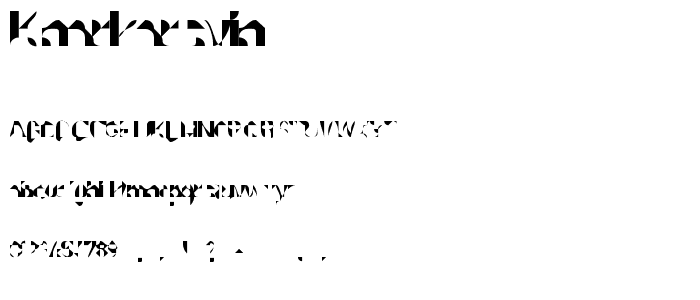 Knarkarsvin font