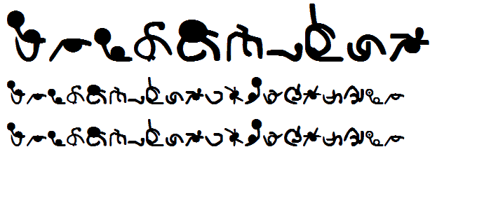 Kromagg font