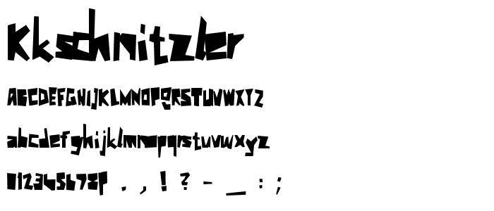 kkschnitzler font