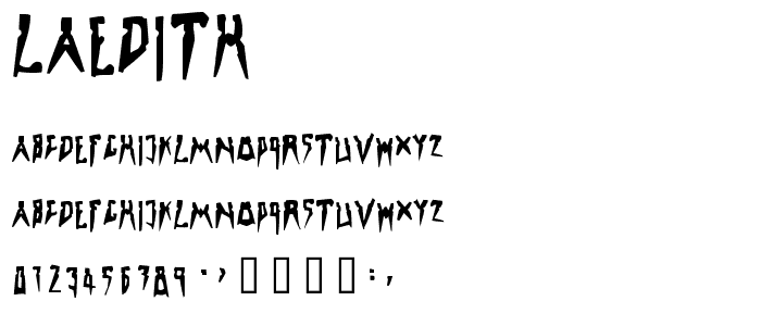 LaEdith font