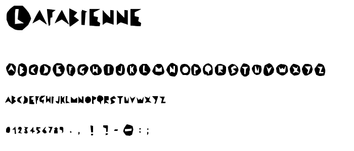 LaFabienne font