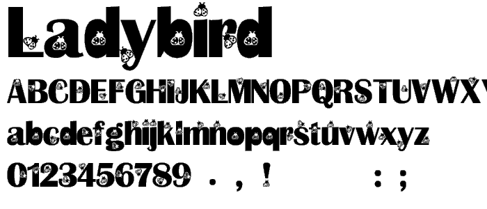 Ladybird font