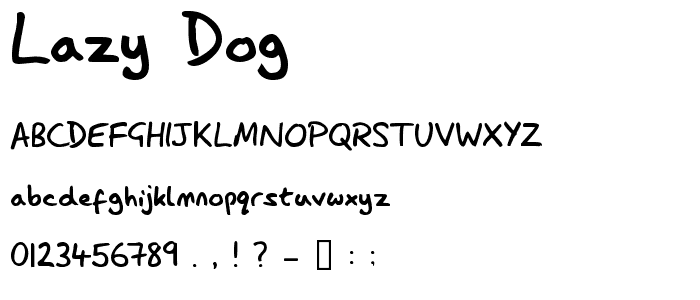 Lazy Dog police