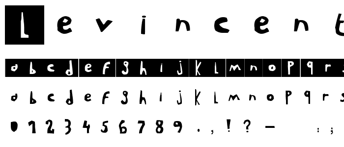 LeVincent font