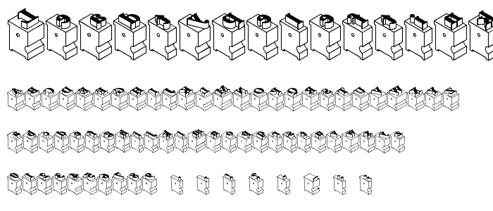 LeadTypeLeftInked font