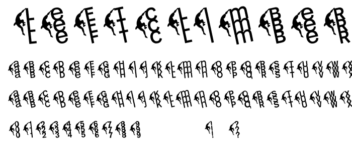 LeftClimbers font