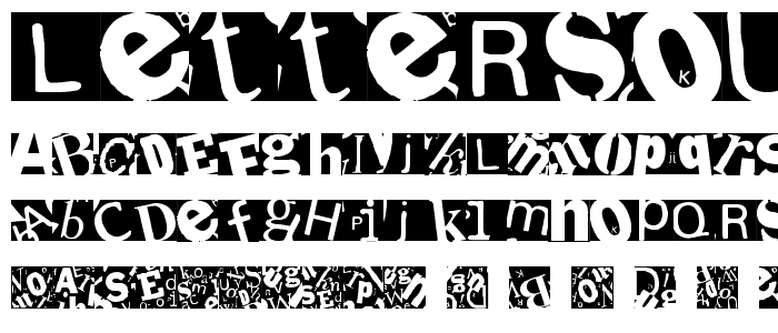 LetterSoupMainz font