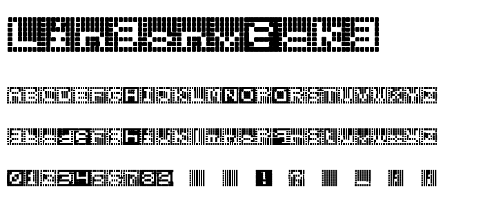 Lingonvecka font