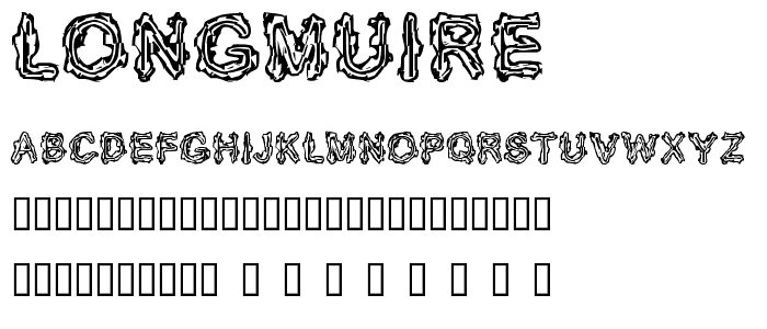 Longmuire font