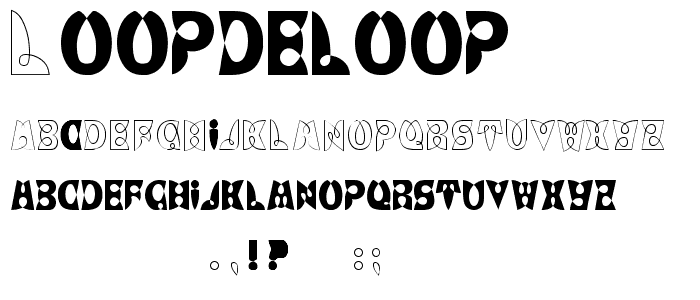 LoopDeLoop font