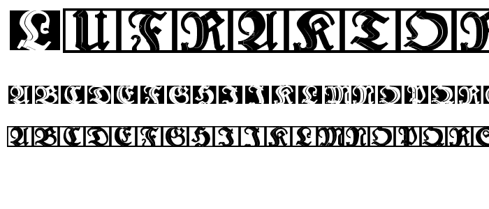 LuFraktorsoBroad font