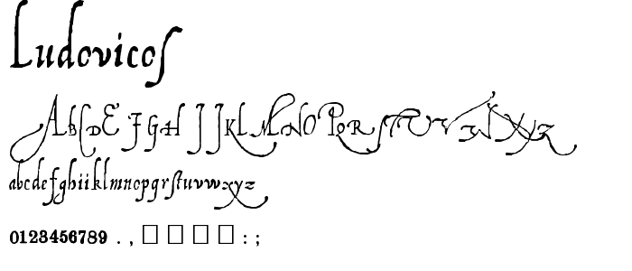 Ludovicos font