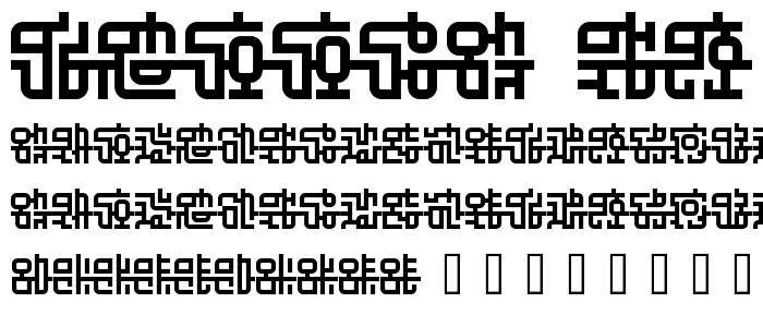 MECCHA_GO font